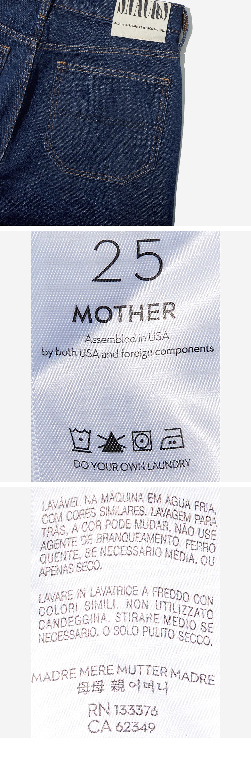 MOTHER MOTHER FUN DIP UTILITY PUDDLE JEAN
