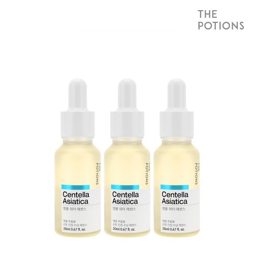 THE POTIONS Centella asiatica essence set of 3