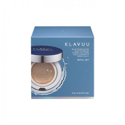 KLAVUU Blue Pearlsation High Coverage Cushion Refill Set
