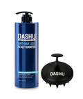 DASHU SET Daily Herbal Scalp Gold Shampoo EX1000ml + Shampoo Brush