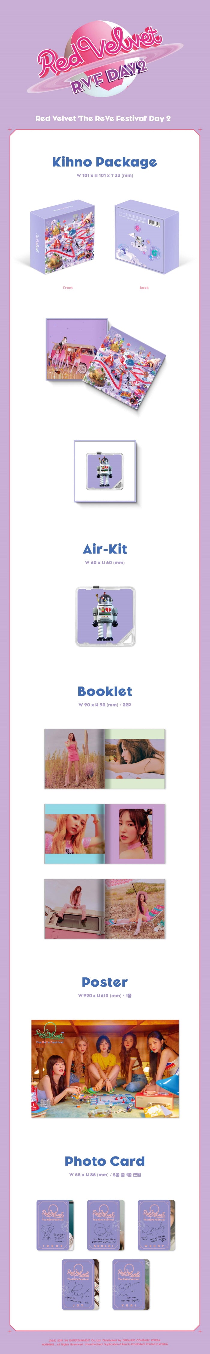 [KiHNO Album] Red Velvet - [The ReVe Festival’ Day 2] Mini Album detail 2