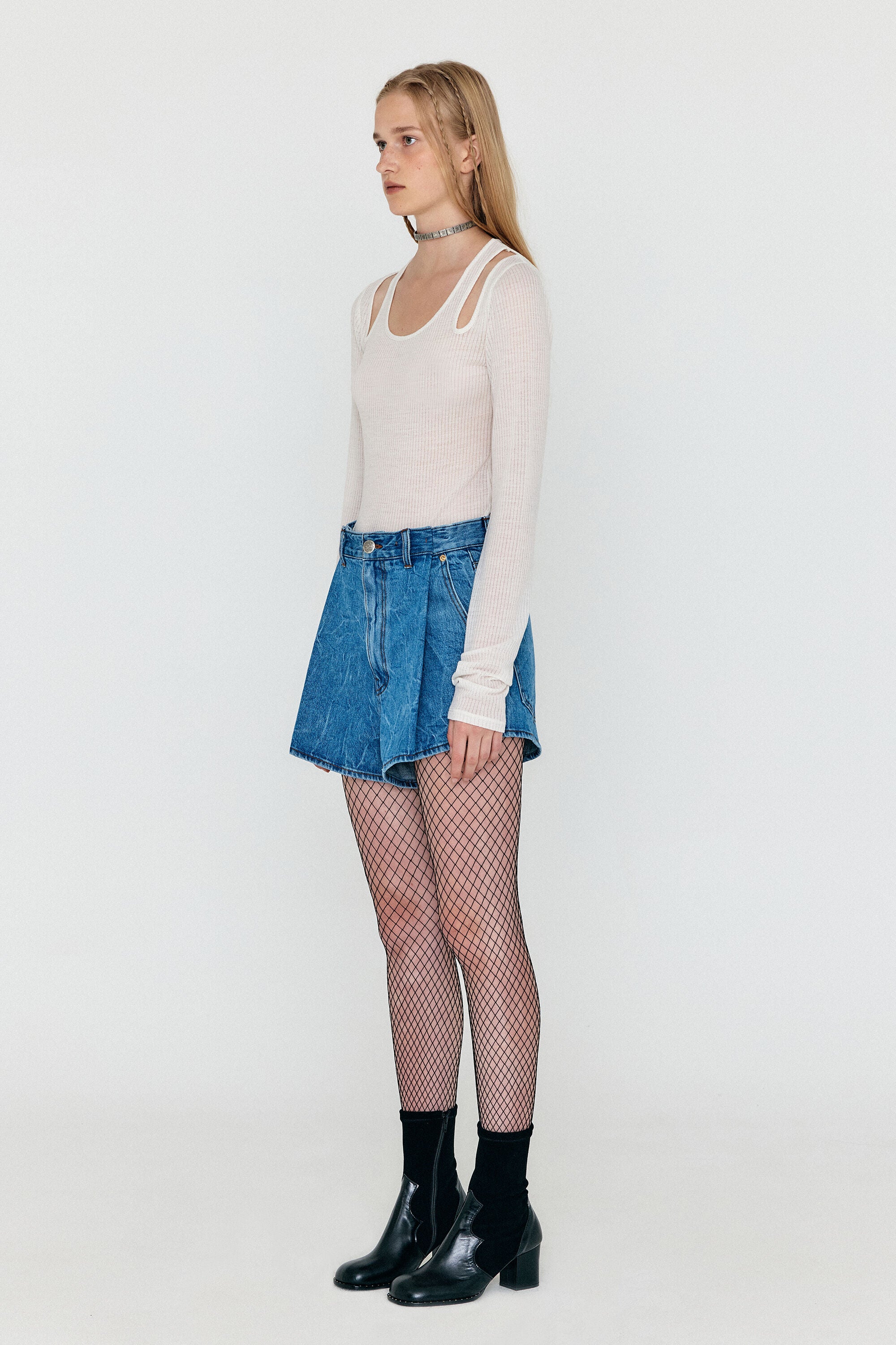 EENK EENK T-Shirt Long Sleeve Cutout