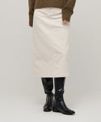 MUSINSA STANDARD WOMAN MUSINSA STANDARD WOMAN Corduroy Midi Skirt [Cream]