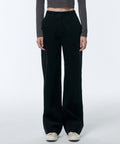 MUSINSA STANDARD WOMAN MUSINSA STANDARD WOMAN Women's Wide Corduroy Pants (Black)