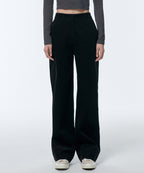MUSINSA STANDARD WOMAN MUSINSA STANDARD WOMAN Women's Wide Corduroy Pants (Black)