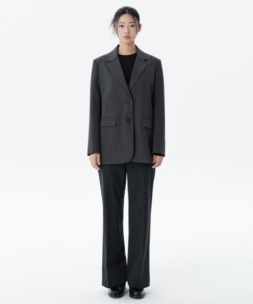 MUSINSA STANDARD WOMAN MUSINSA STANDARD WOMAN Women's Slacks Gray