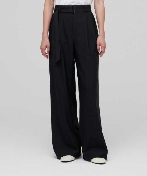 MUSINSA STANDARD WOMAN MUSINSA STANDARD WOMAN Women's Slacks Black