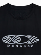 MENASOO VENODE Three Track Logo Active Tshirts_Black (Basic Fit)