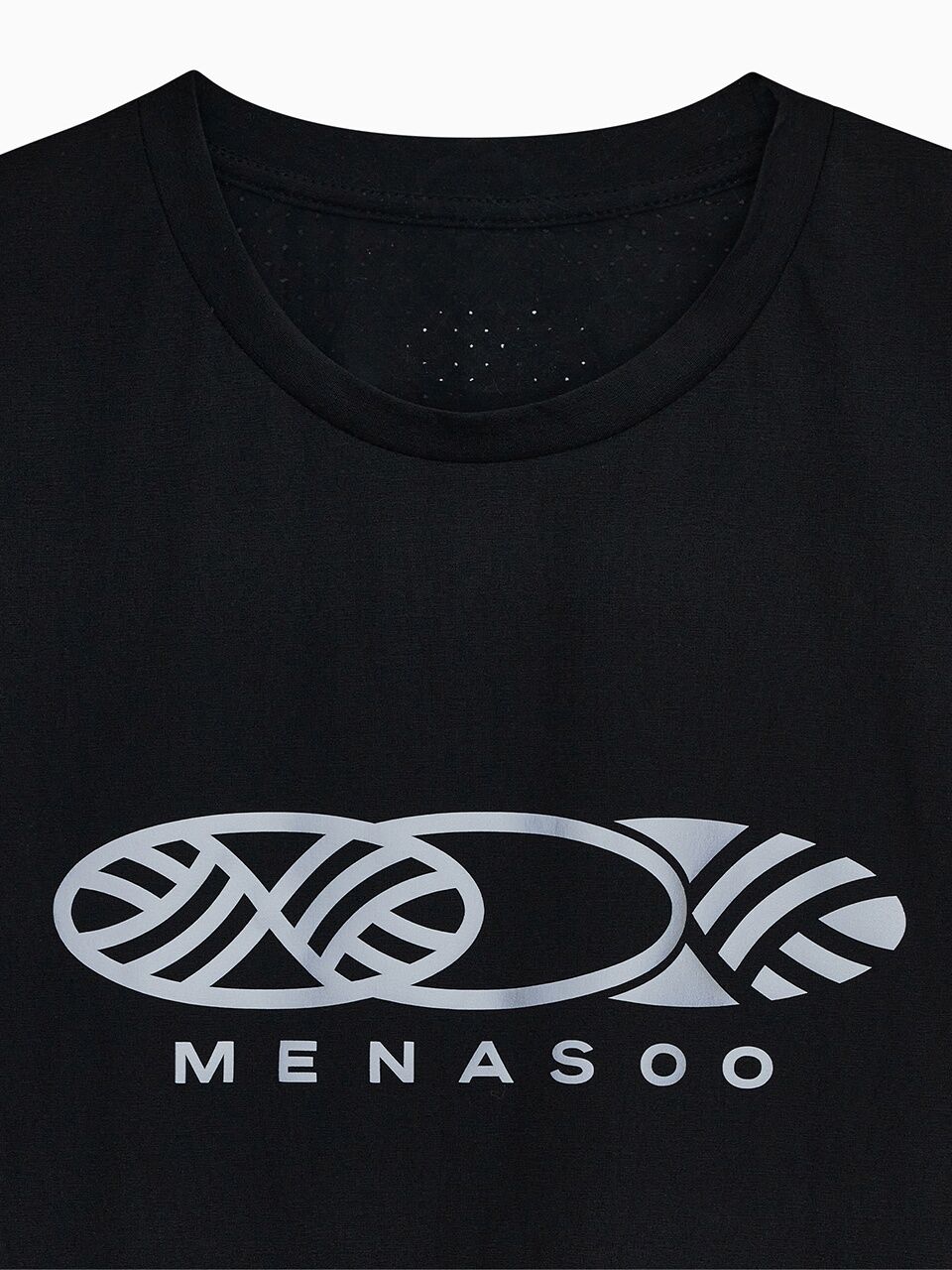 MENASOO VENODE Three Track Logo Active Tshirts_Black (Basic Fit)