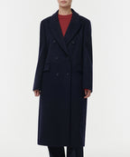 MUSINSA STANDARD WOMAN MUSINSA STANDARD WOMAN Coat Navy