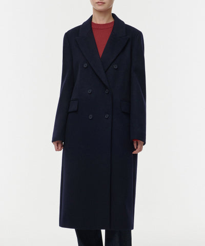 MUSINSA STANDARD WOMAN Coat Navy