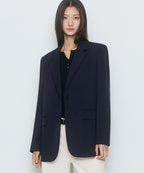 MUSINSA STANDARD WOMAN MUSINSA STANDARD WOMAN Women's Oversized Blazer [Navy]