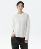 MUSINSA STANDARD WOMAN MUSINSA STANDARD WOMAN T-Shirt Cream