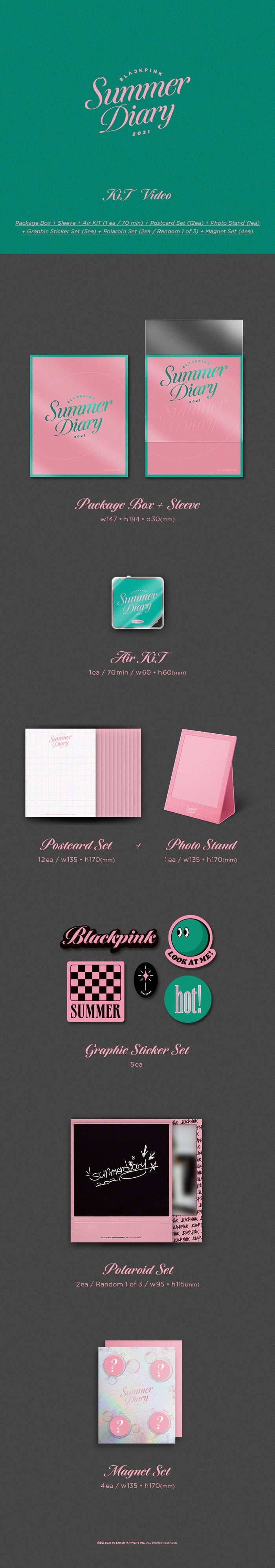 BLACKPINK - BLACKPINK 2021 SUMMER DIARY (KiT VIDEO) detail 2