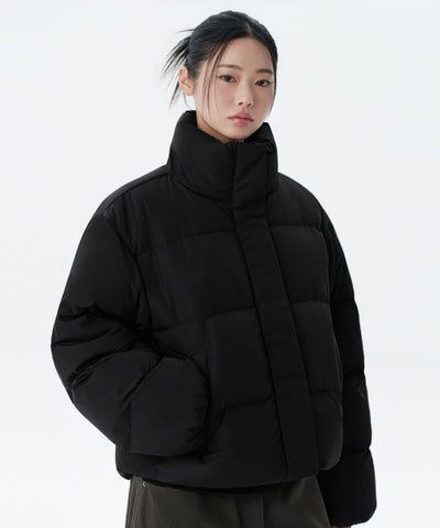 MUSINSA STANDARD WOMAN Padded Jacket Black