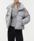 MUSINSA STANDARD WOMAN MUSINSA STANDARD WOMAN Padded Jacket light gray