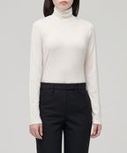 MUSINSA STANDARD WOMAN MUSINSA STANDARD WOMAN T-Shirt Slim Turtleneck [Cream]