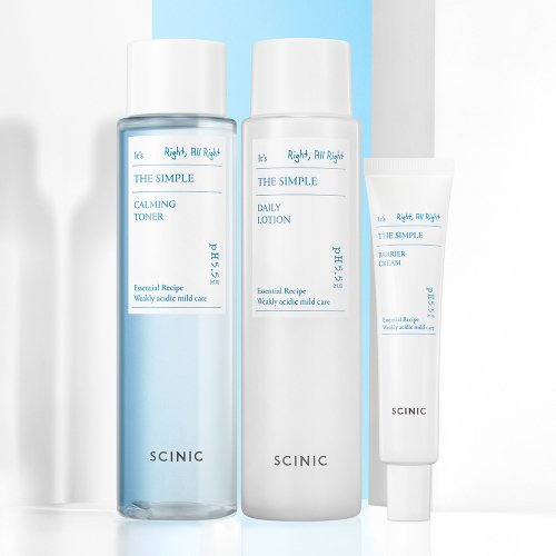 SCINIC Cynic The Simple Basic 3 types (toner + cream + lotion)