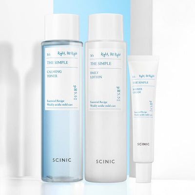 Cynic The Simple Basic 3 types (toner + cream + lotion)