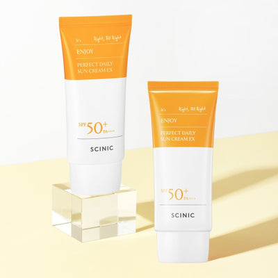SCINIC Enjoy Perfect Daily Sun Cream EX SPF50/PA+++ 50ml x 2