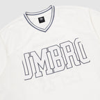 UMBRO Chant Mesh Women's Graphic Short Sleeve T-Shirt Ivory UR322CRS74