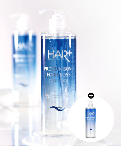 HAIRPLUS Damaged hair improvement scalp care protein bond hair loss shampoo 500ml 2pcs