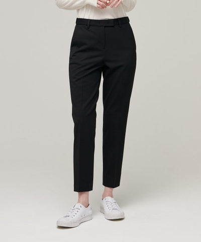 MUSINSA STANDARD WOMAN Women's Slacks Hidden Banding [Black]