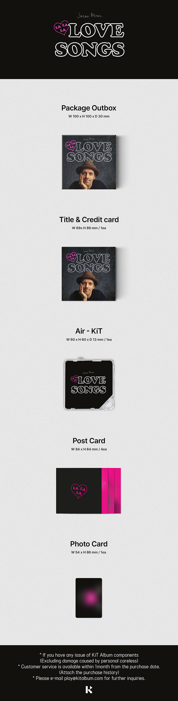 Jason Mraz - Lalalalovesongs (Kit.ver) detail 3