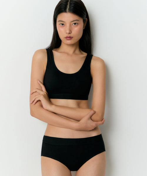 MUSINSA STANDARD WOMAN MUSINSA STANDARD WOMAN Women's Cotton Bra Top Black