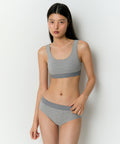MUSINSA STANDARD WOMAN MUSINSA STANDARD WOMAN Women's Cotton Bra Top Medium Gray
