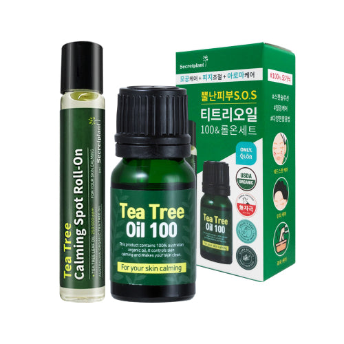 SKINEYE SKINEYE Organic Tea Tree Oil Roll-On Set