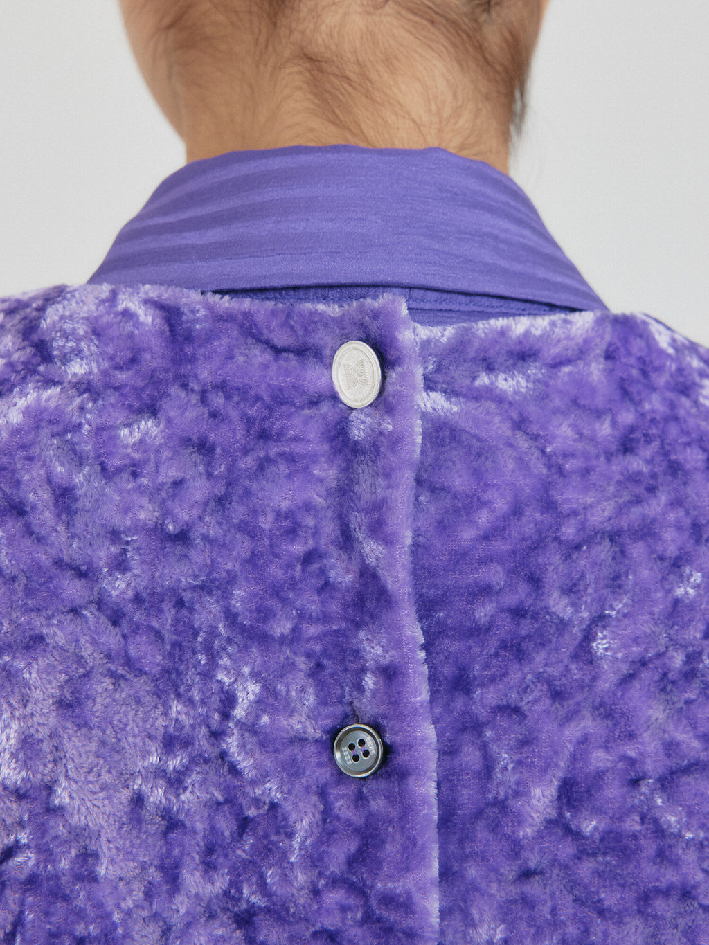 EENK ZANN Button-Back Top - Purple