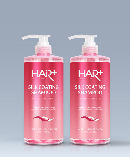 HAIRPLUS Silk Coating Shampoo 1000ml x 2