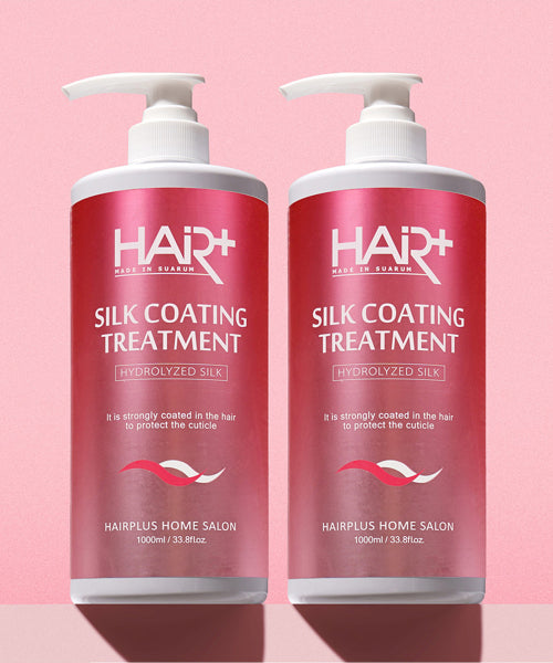 HAIRPLUS Silk Coating Treatment 1000ml 2 Pack