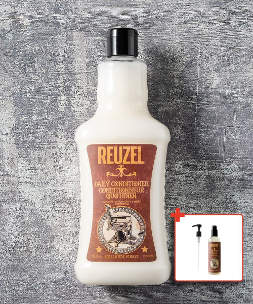 REUZEL Daily conditioner 1000ml / liter pump, surf tonic 355ml provided