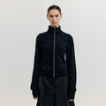 EENK EENK Jacket Zip-up Top - Black
