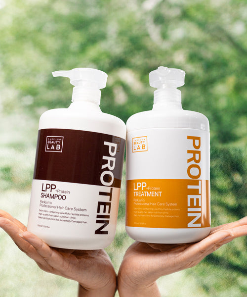 PARKJUN BEAUTYLAB LPP protein silicone-free mildly acidic shampoo 1000ml + treatment 1000ml, original