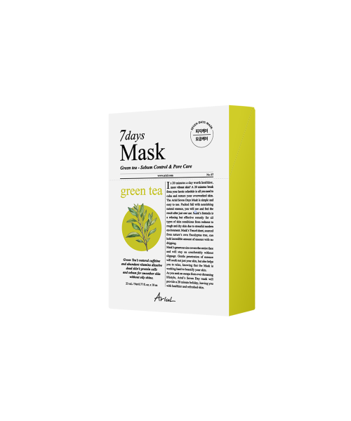 ARIUL ARIUL Seven Days Mask Green Tea S 10pcs