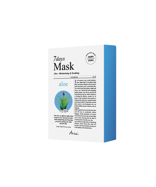 ARIUL ARIUL Seven Days Mask Aloe H 10 sheets