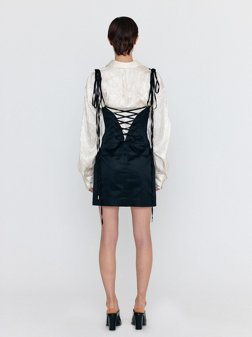 EENK EENK Bustier Mini Dress - Black