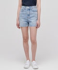 MUSINSA STANDARD WOMAN MUSINSA STANDARD WOMAN Women's Basic Denim Shorts [Light Indigo]