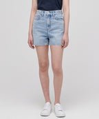 MUSINSA STANDARD WOMAN MUSINSA STANDARD WOMAN Women's Basic Denim Shorts [Light Indigo]