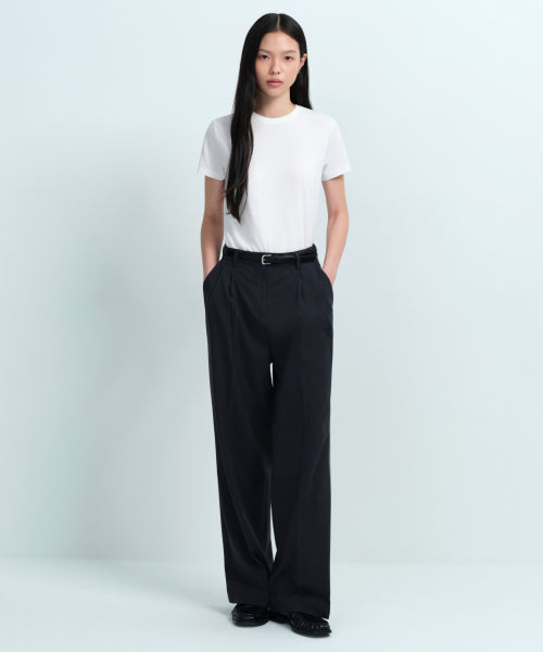 MUSINSA STANDARD WOMAN MUSINSA STANDARD WOMAN Slacks Women's Lightweight High Waist Wide