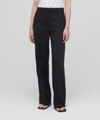 MUSINSA STANDARD WOMAN MUSINSA STANDARD WOMAN Slacks Wide Fit [Black]