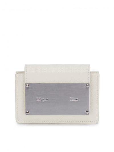 MATIN KIM Accordion Wallet White