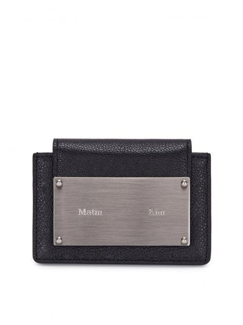 MATIN KIM MATIN KIM Accordion Wallet Black