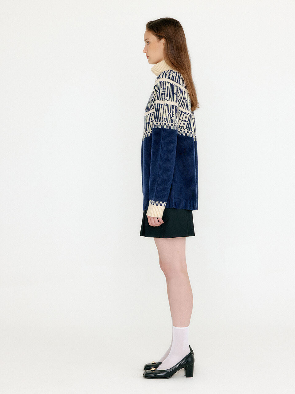 EENK EENK Knitwear Pullover - Navy/Beige