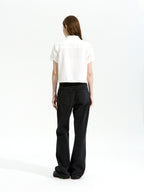 LOW CLASSIC BAMBOO LACE SHIRT_OFF WHITE_LC252BL03OW