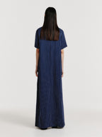 EENK EENK Maxi Dress Navy Stripe