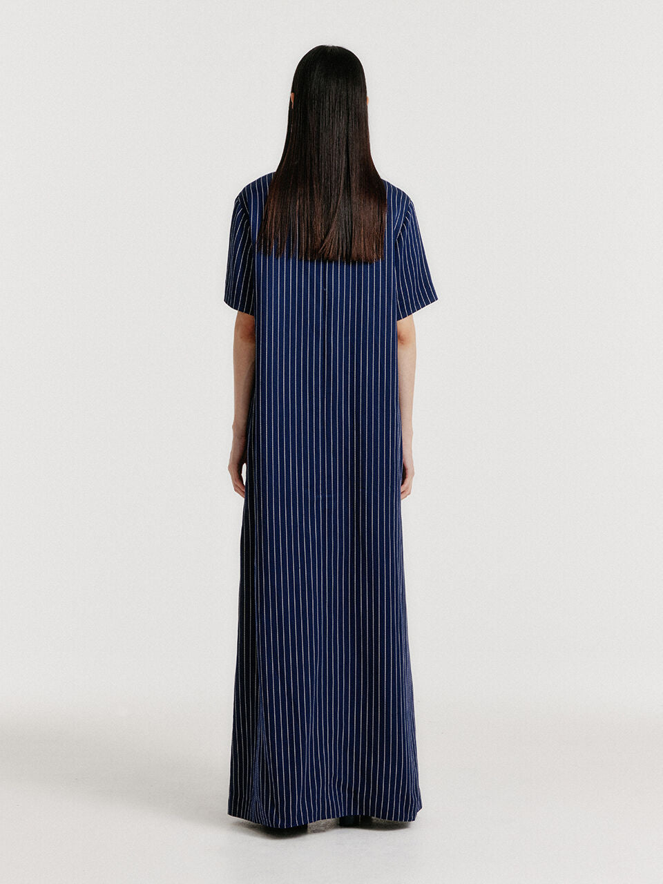 EENK EENK Maxi Dress Navy Stripe
